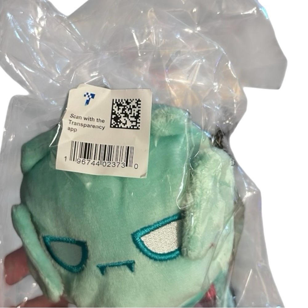 Teeturtle Love is Batty Plush Reusable Tote - Picture 9 of 15